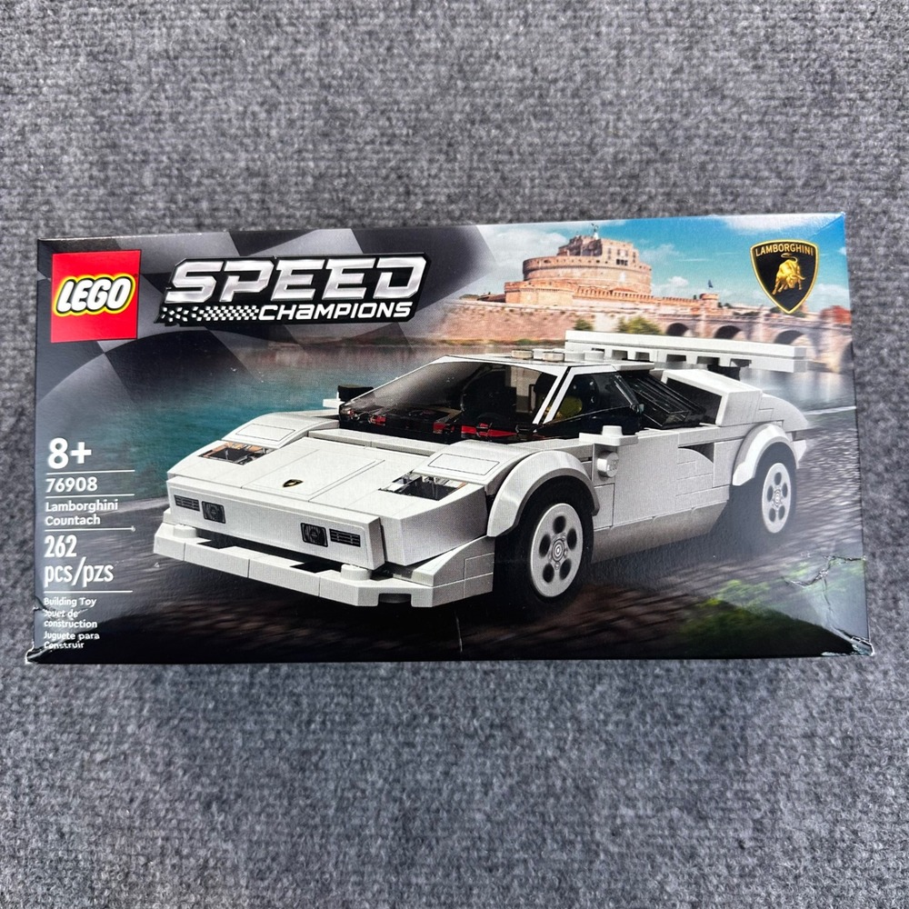 LEGO Speed‎ Champions Lamborghini Countach Set 76908 8+ 262 PCS Retired